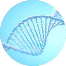 Background image of DNA’s structure