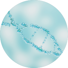 Background image of DNA’s structure